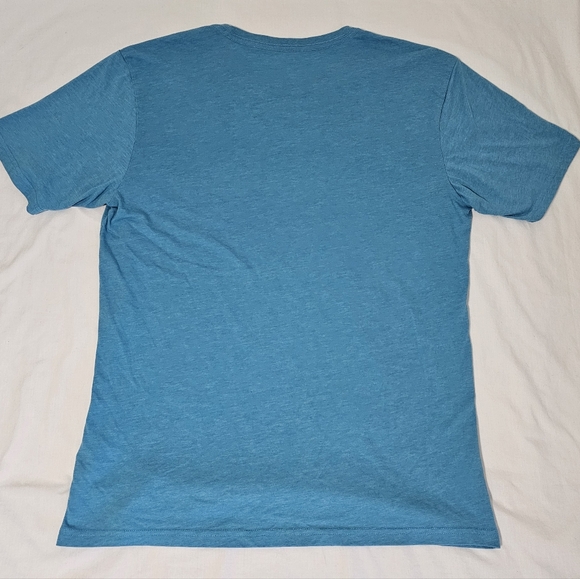 Cotopaxi Graphic Tee Men’s XL Blue Stripe Logo Outdoor Adventure Shirt - Picture 2 of 5